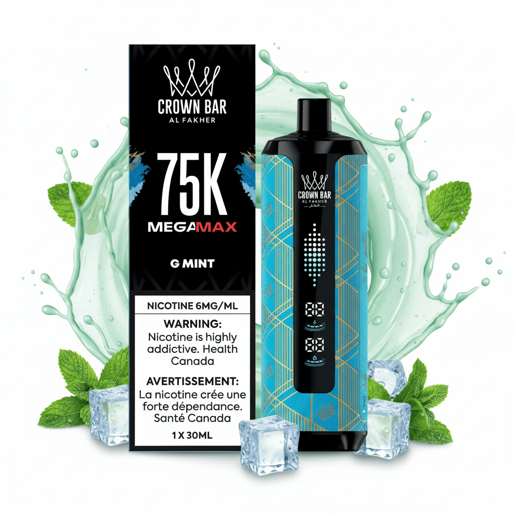 Crown Bar Al Fakher 75k disposable vape