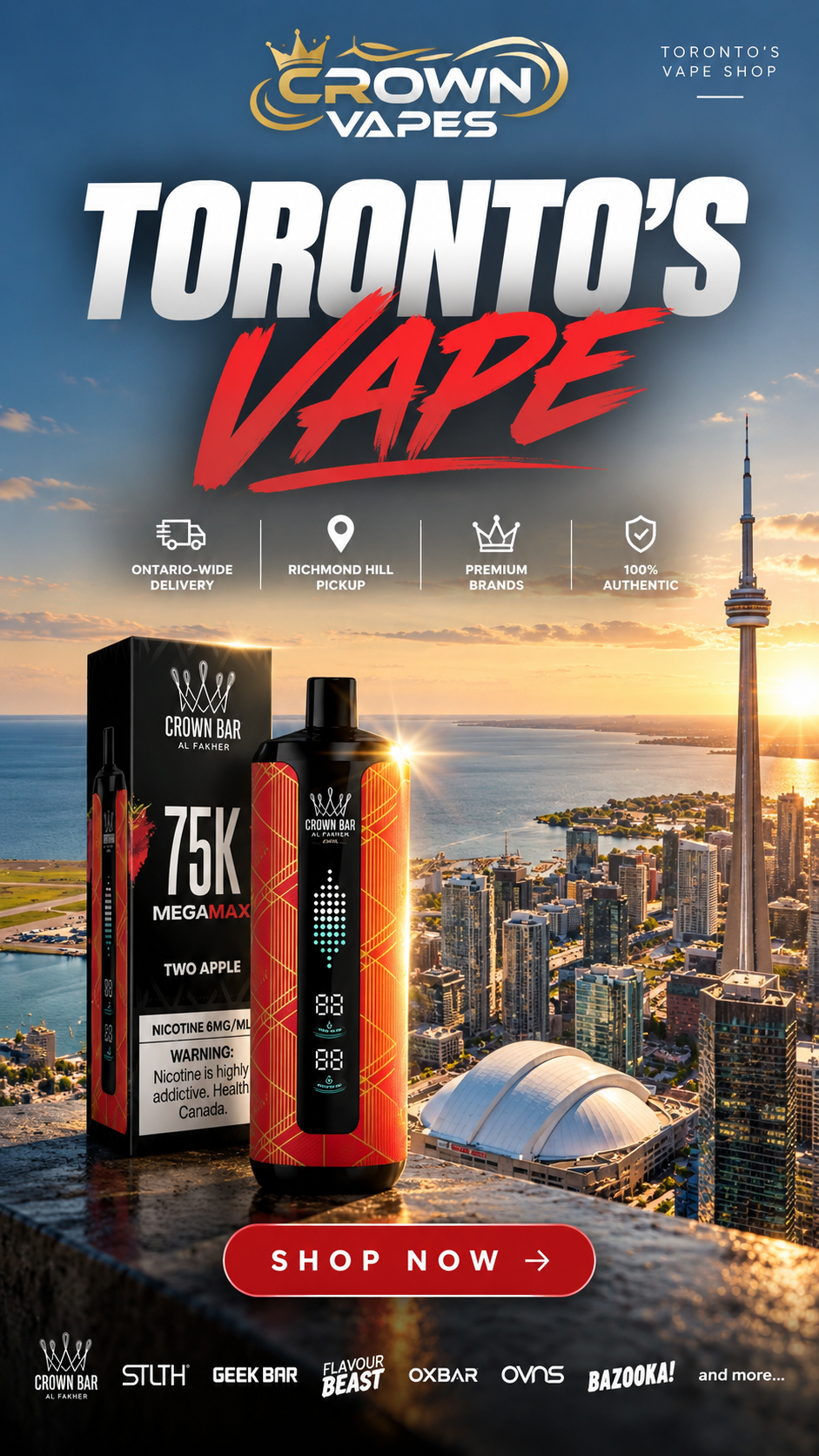crown bar vapes available at crownvapes.net