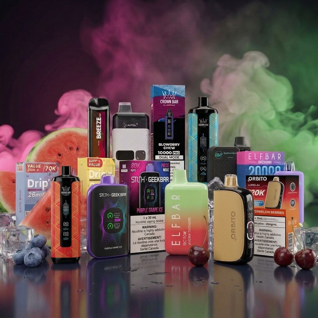 Al Fakher Crown Bar Flavour Beast Flavour Beast Alpha STLTH Geek Bar OVNS KRAZE